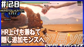 【ひっそりMHRise】#28 降り注ぐ爆鱗の矢【初見実況】