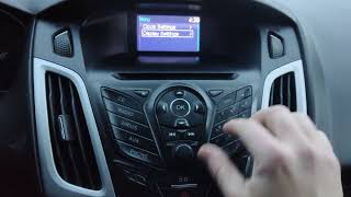 How to Adjust Language Settings Ford Focus 2012 2013 2014 2015 2016 2017 2018 2019