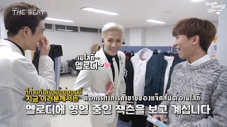 [ไทยซับ] 151106 BTOB THE BEAT - Junior \u0026 Jackson (GOT7) Cut