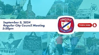 September 3, 2024 Regular City Council Meeting
