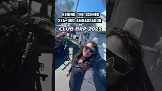 BEHIND the SCENES as a @Seadoo Ambassador at CLUB BRP 2025