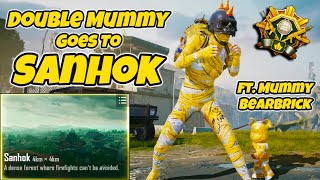 Sanhok Turun Paradise - Double Mummy Take Over Sanhok - Ace Master | PUBG Mobile