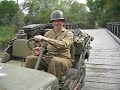 wwii mb on a bailey bridge