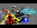 ALL BILL CIPHER FORMS DC2 ANIMATION