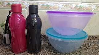 Nuevos Ingresos Eco twist 500ml y Bowl maravilloso 1,8lt con Glitter ✨️Tupperware