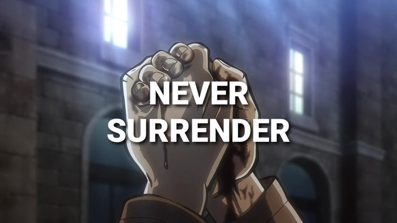 Attack On Titan Amv Never Surrender Youtube Music