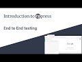 Tutorial #1 | Intro to Cypress for e2e testing | Engineer