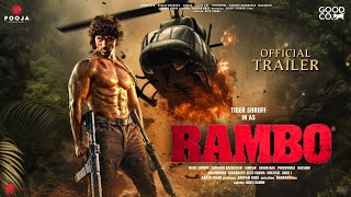 RAMBO - Official Trailer | Tiger Shroff | Jahnvi Kapoor | Rohit Dhawan, Jacky, Releasing on Jan 2024