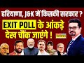 Exit Poll 2024 Live| अब की बार Haryana -Jammu Kashmir में किसकी सरकार? | Exit Poll Live | Hindi News