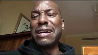 Tyrese Gibson | AMAZING  BREAK IN CRY FOR YOUR DAUGHTER!
