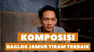 Komposisi baglog jamur tiram terbaik ||HARVEST MUSHROOM