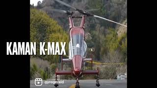 Kaman K-MAX Duel Intermeshing Rotor Helicopter Aerial Truck