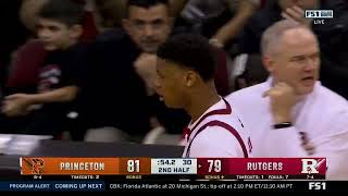 WILD ENDING Princeton vs Rutgers | December 21, 2024