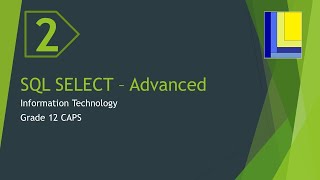 SQL Advanced - SELECT queries (part 2)