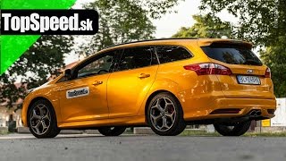 Test Ford Focus ST combi TopSpeed.sk