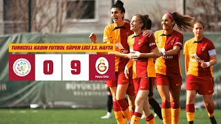 🔴 Ataşehir Belediye Spor 0-9 Galatasaray Petrol Ofisi (Turkcell Kadın Futbol Süper Ligi 13. Hafta)