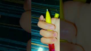 Glitter Liquid Pen ll Unicorn Lava Pen ll #unboxing #stationary #liquidpen #viralshort #shorts #Pen