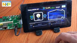 GUI interface based on NXP i.MX-RT (VisionSOM-RT)