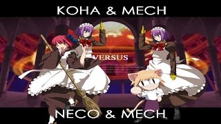 Melty Blood Actress Again Current Code - Kohaku/Mech Hisui vs. Neco-Adc/Mech Hisui