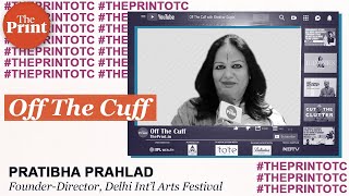 Prathibha Prahlad at ThePrint's Off The Cuff with Montek Singh Ahluwalia on 17 February 2020