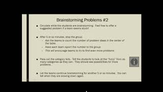 Future Problem Solving Coach Training GIPS Step 1