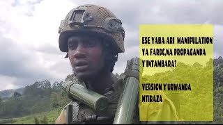 🔴LIVE:IKIGANIRO N'UMUSIRIKARE WAFASHWE NA FARDC AVUGA KO ARI UW'URWANDA,NTACYO AHO AVA BARABIVUGAHO