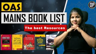 OAS MAINS BOOK LIST | OPSC OCS MAINS BOOK LIST | New Pattern Book list | Odisha Preps | OP