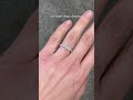 2 carat heart shape engagement ring with diamond set on shoulders