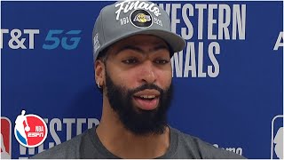 AD on LeBron's late push: He told us it was his time | 2020 NBA Playoffs