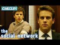 You Have The Minimum Amount Of My Attention | The Social Network | CineClips