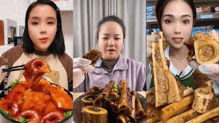 ASMR Mukbang Chinese Food 먹방 ASMR 중국먹방,양갈비,양대창,양뇌,삼겹살,고기, Mukbang Eat Sheep Head Meat #58