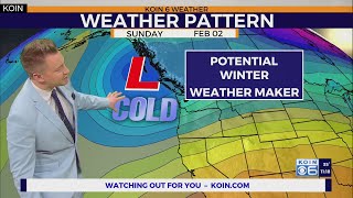 Atmospheric river to snow possible around Portland