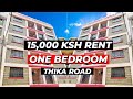 AFFORDABLE ONE BEDROOM APARTMENT 15,000 KSH RENT | EMPTY HOUSE TOUR | THIKA ROAD APARTMENT TOUR 2021