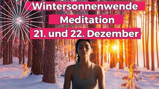 Wintersonnenwende Meditation 21. und 22. Dezember 2024 - Tanz mit deinen Schatten