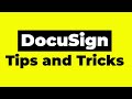 DocuSign Tips and Tricks | How To Use DocuSign