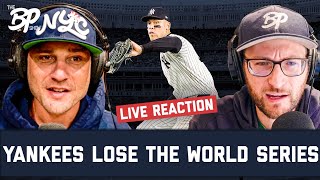 Yankees Meltdown Leads to World Series Loss | World Series Game 5 Recap