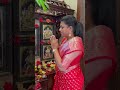 roja madam praying in her pooja room on vijayadashami on 05 10 2022