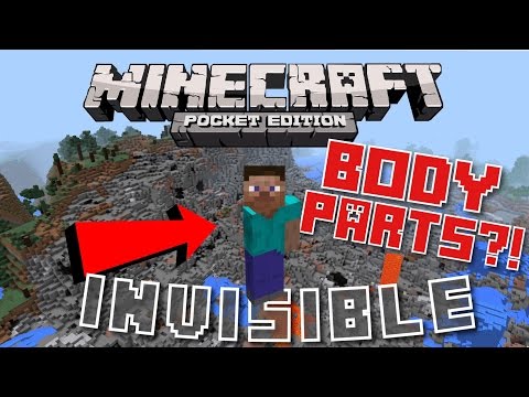 ✔Minecraft PE 0.14.0 - INVISIBLE BODY PARTS TRICK! | Make any part on your body VANISH! MCPE 0.14.0 ✔Minecraft PE 0.14.0 - INVISIBLE BODY PARTS TRICK! | Make any part on your body VANISH! MCPE 0.14.0
