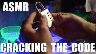 ASMR Cracking the Code - Combination Lock - Mechanical Sounds, Soft Spoken, Whispers - ASMR to Relax