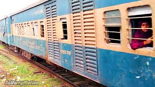 Balaka commuter train of Bangladesh railway at Mymensingh Junction #railwaymotion