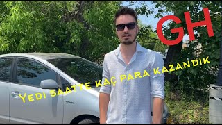 AMERIKA DA YEMEK DAGITARAK 7 SAATTE KAC PARA KAZANDIK! (GRUBHUB)