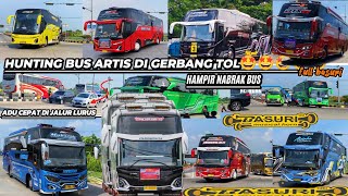 MOMEN EPIC🤩🤩!! HUNTING BUS ARTIS BASURI DI GERBANG TOL PART 15 !! FULL TELOLET BASURI