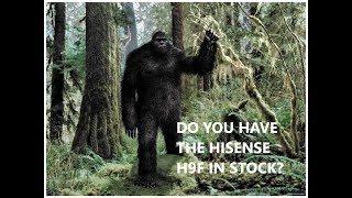 Hisense H9F : The Bigfoot of 4K TV's