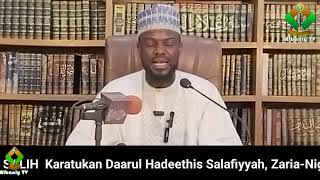 07 Muqaddimar Sifatus Sallah. Daga DHSN Zaria-Nigeria. Gabatarwa: Abu Uwaisat, Muhammad A. Sheethu.