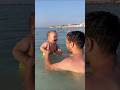 Beachgoing Baby Belly Laughing || ViralHog #shorts #funny #cutebaby