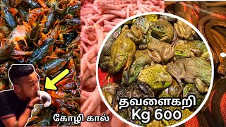 சீனாவில் இதைக் கூடவா சாப்பிடுவாங்க | china super market|frog curry china |china travel TamilTraveler