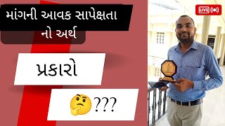 Micro Economics I B.A SEM -2 I Unit 1 I માંગની આવક સાપેક્ષતાનો અર્થ અને સૂત્ર