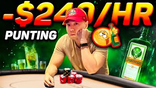 NEVER Drink & Play Poker (PUNTING BUY-INS) | Fish to Pro Ep. 19