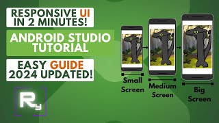 Responsive Layout 2024 Full Guide! - Android Studio!