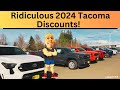 Ridiculous 2024 Toyota Tacoma Discounts And Most Expensive Truck